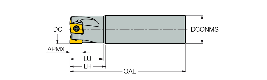 SOMT100420ER-GM Milling Inserts