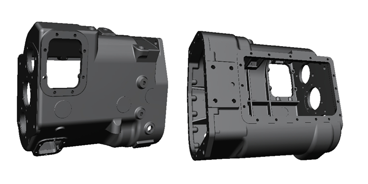 CNC Tools Applied in Double Intermediate Shaft Transmission Case Machining