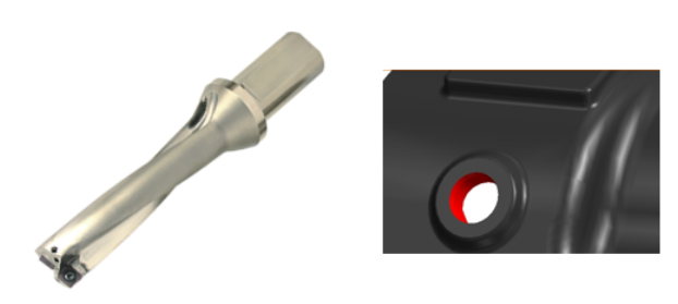 CNC Tools Applied in Double Intermediate Shaft Transmission Case Machining