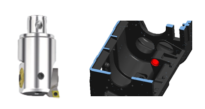 CNC Tools Applied in Double Intermediate Shaft Transmission Case Machining